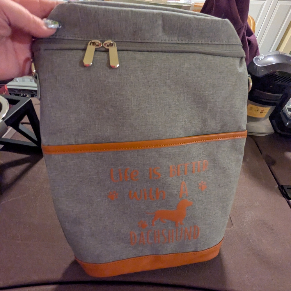 Dachshund Wine Cooler Bag